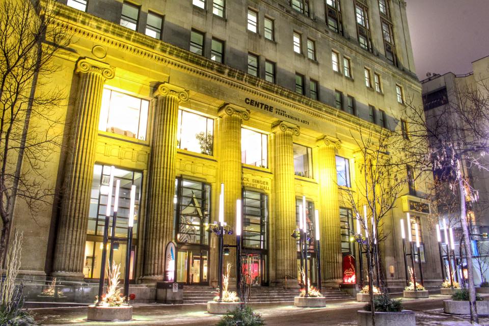 The lights of Calgary shone yellow for One Yellow Rabbit on Tuesday night. I shamelessly stole this photo from Facebook. If it's yours, please let me know and I'll give you credit!